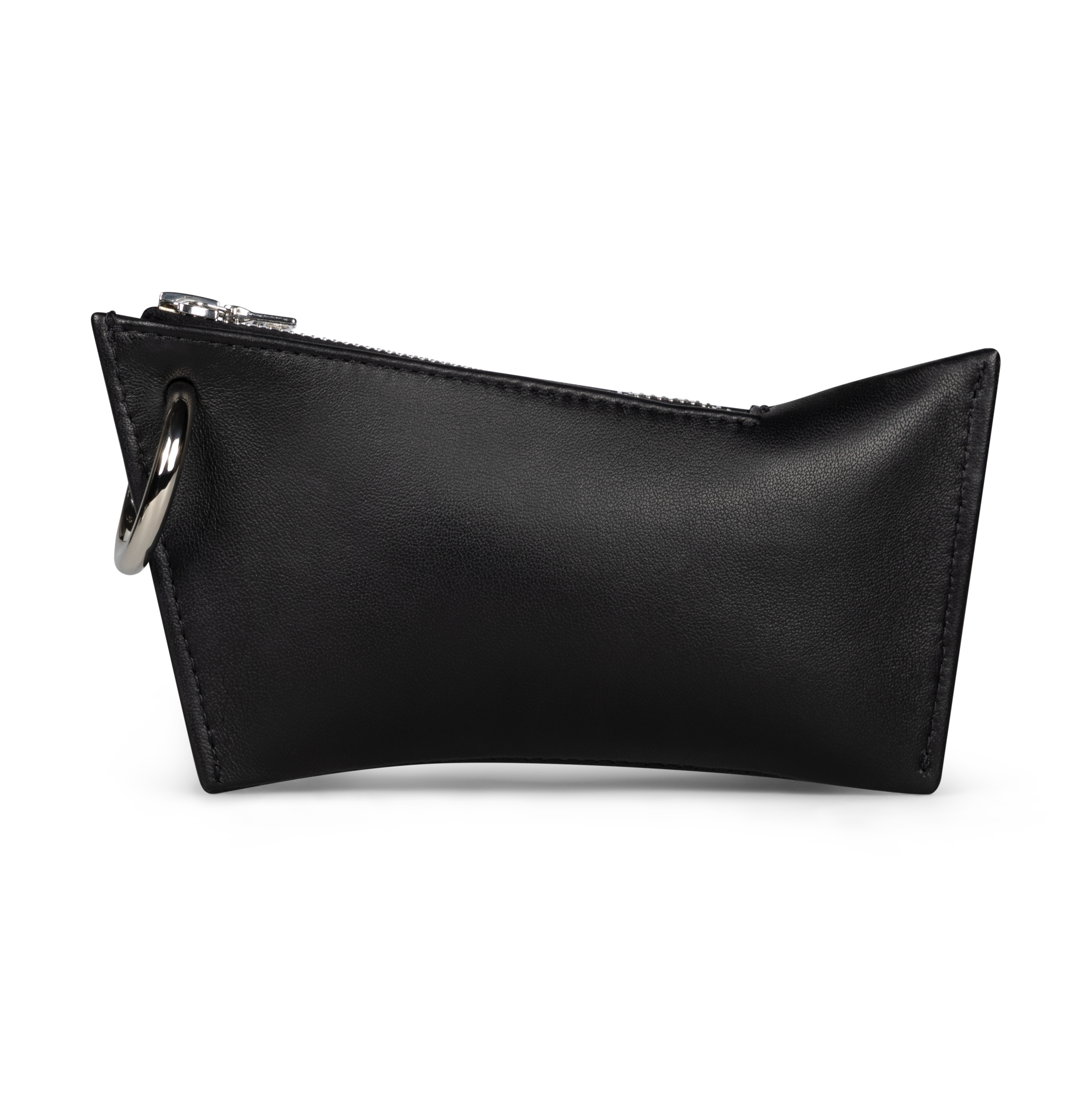 Sunglasses Pouch - black leather