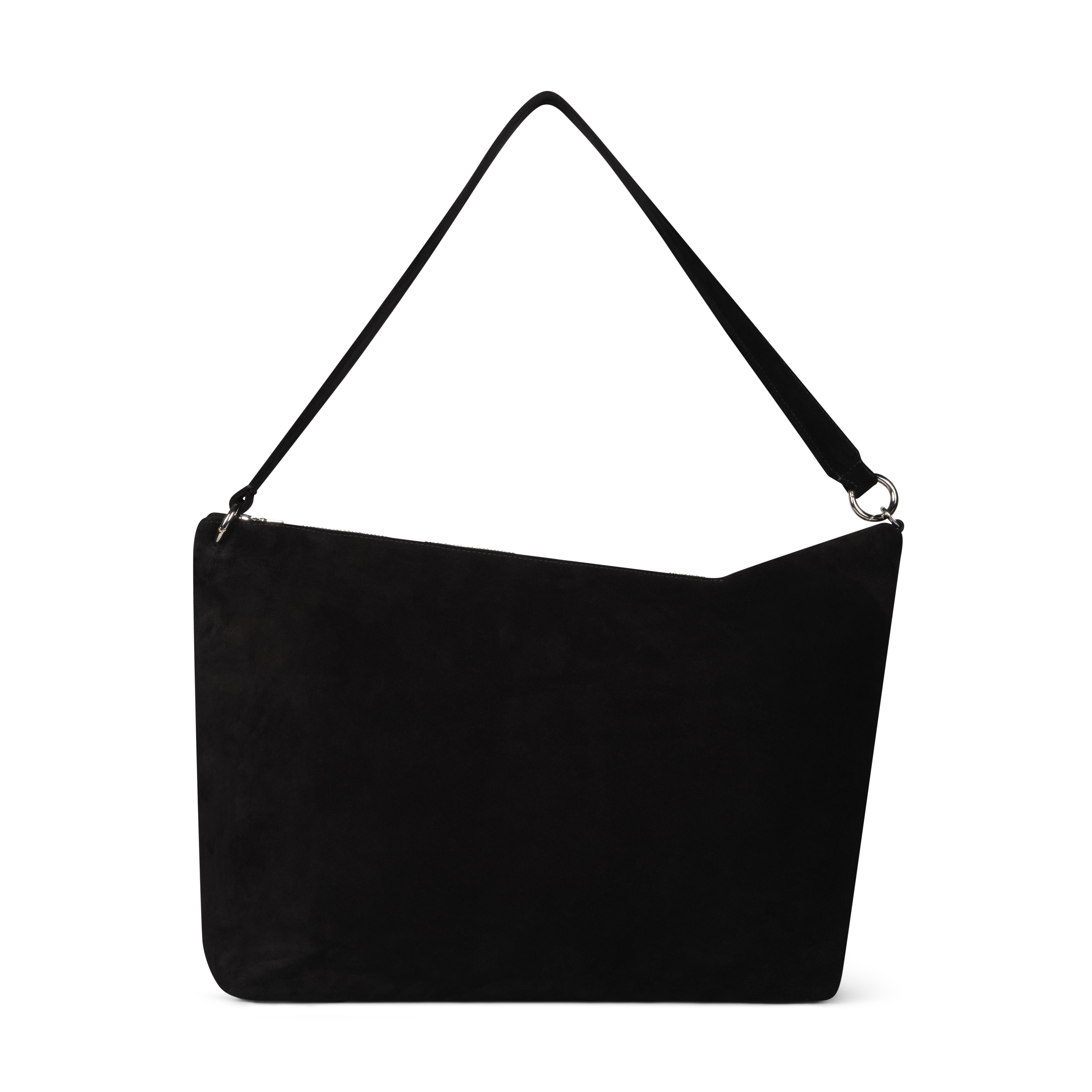 Jumbo Bag - black suede