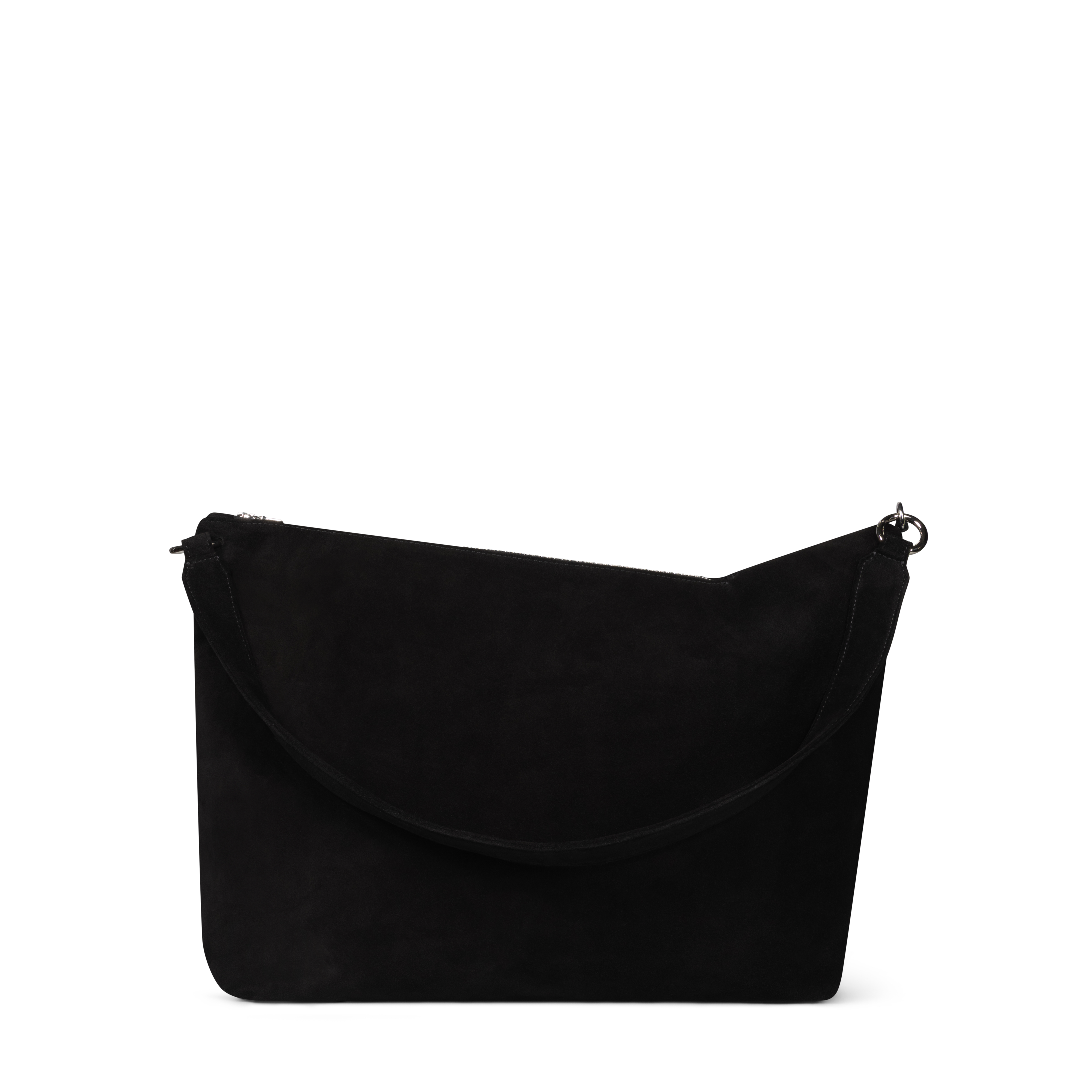 Jumbo Bag - black suede