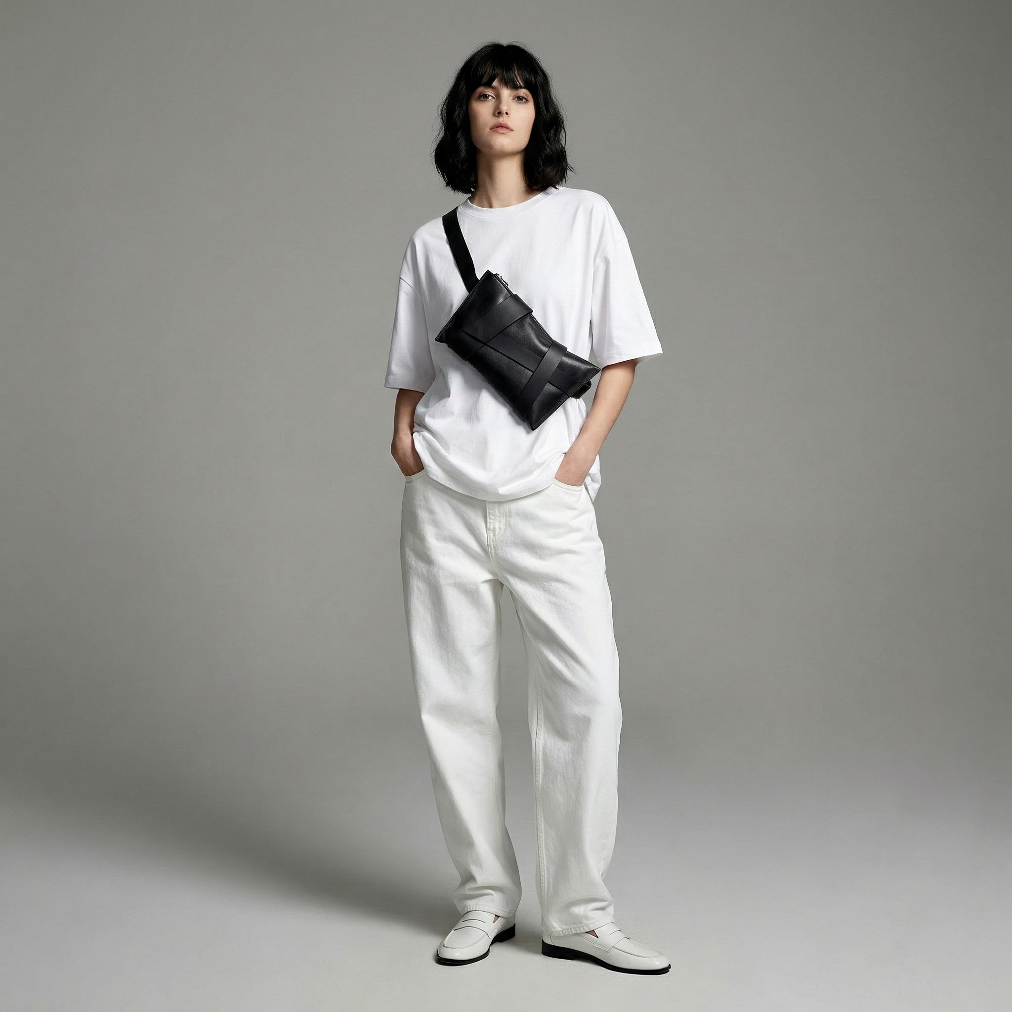 The Beltbag - black leather