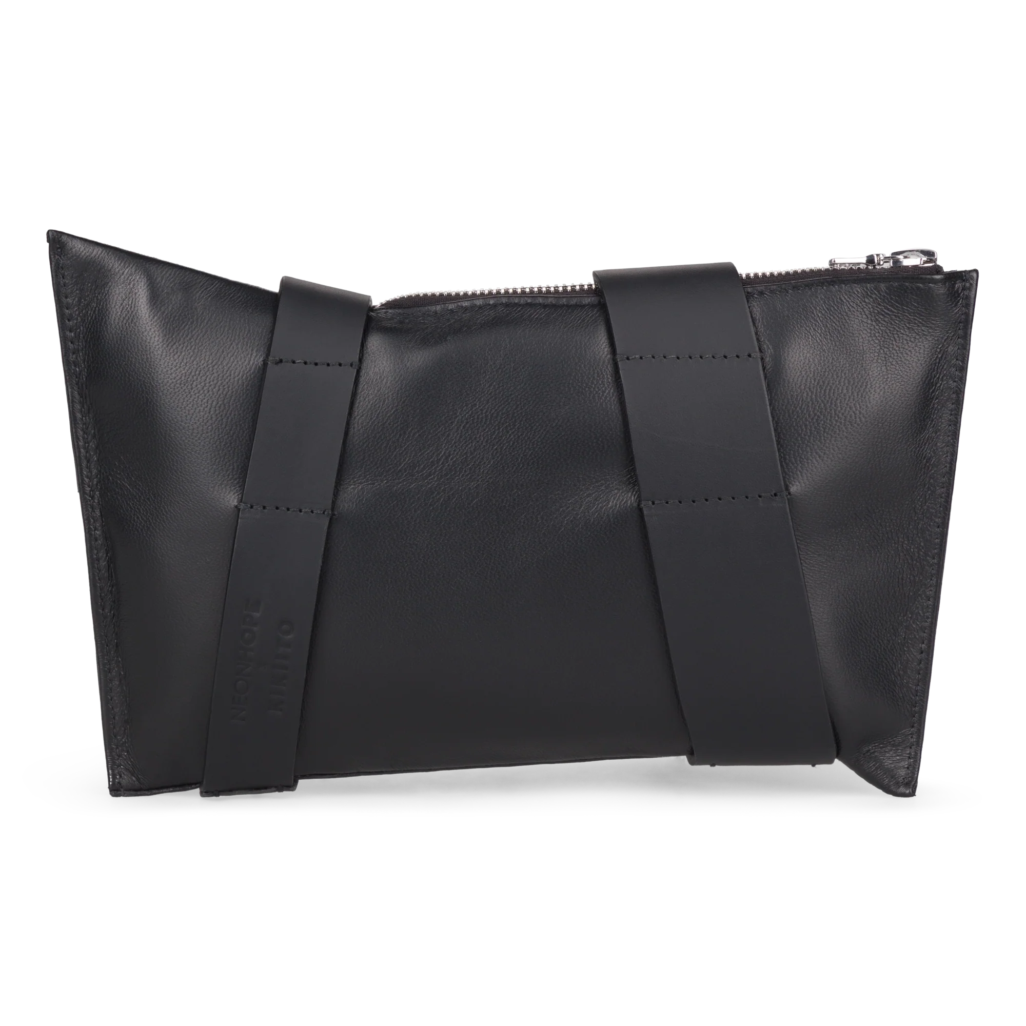 Belt bag - black leather