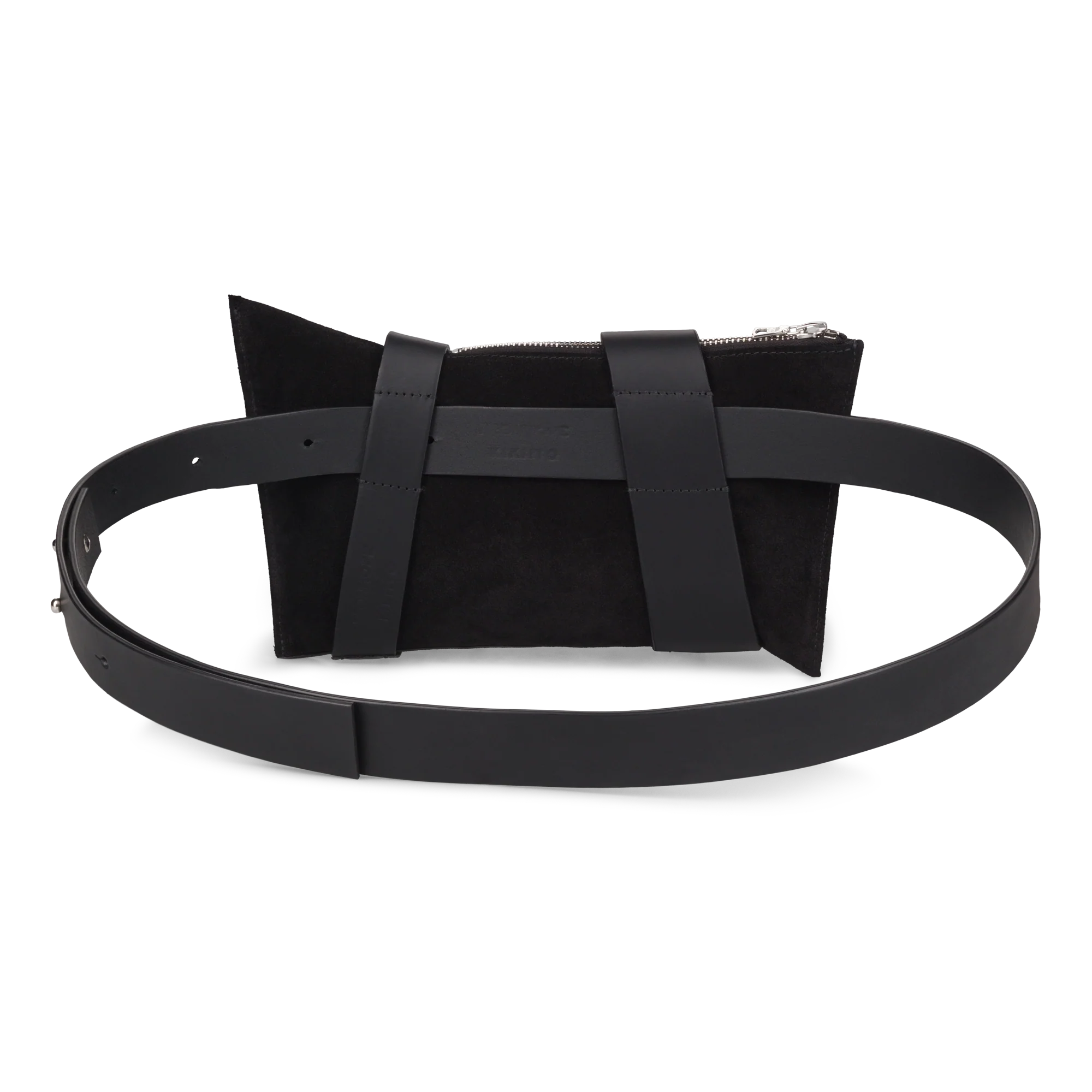 Belt bag - black suede