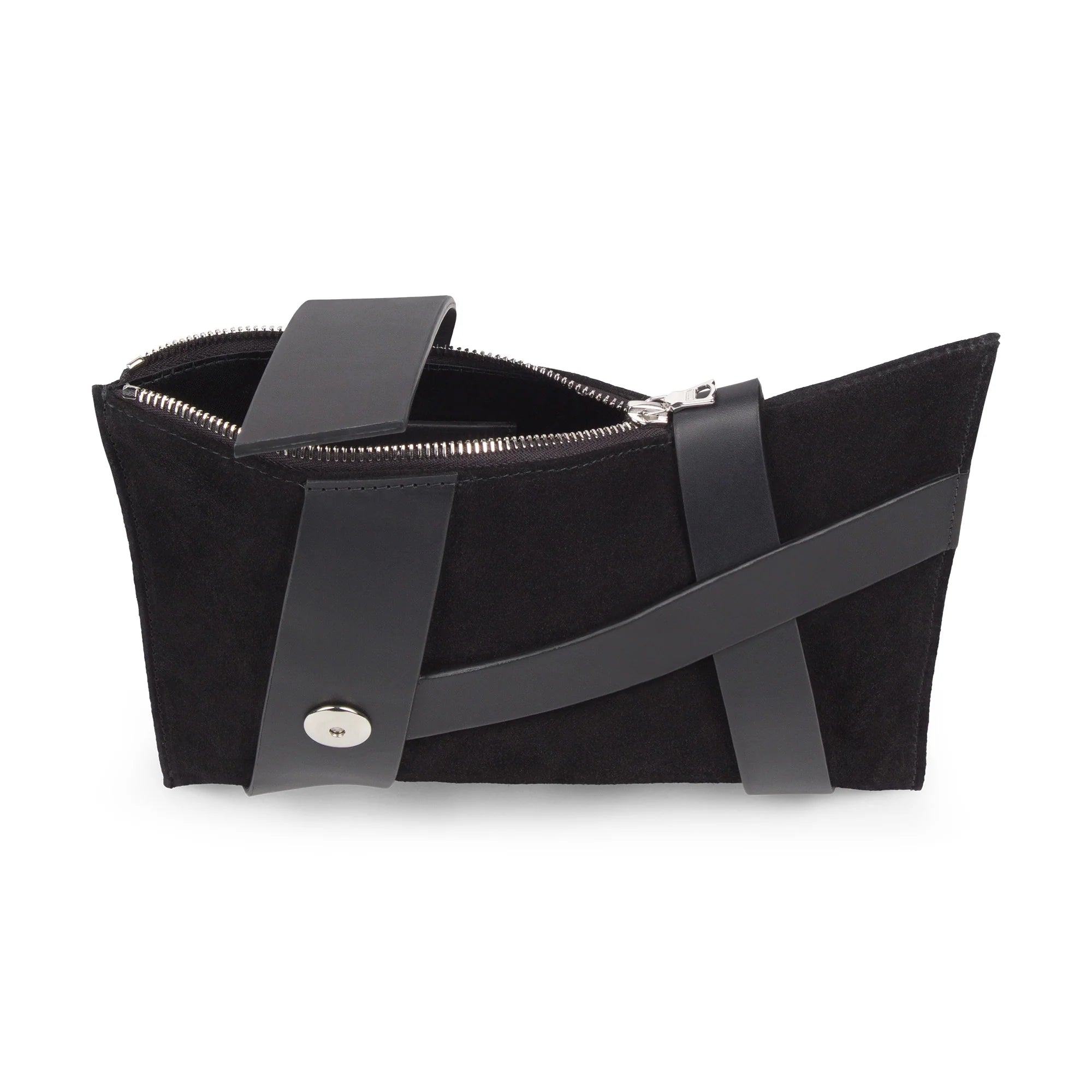 Belt bag - black suede