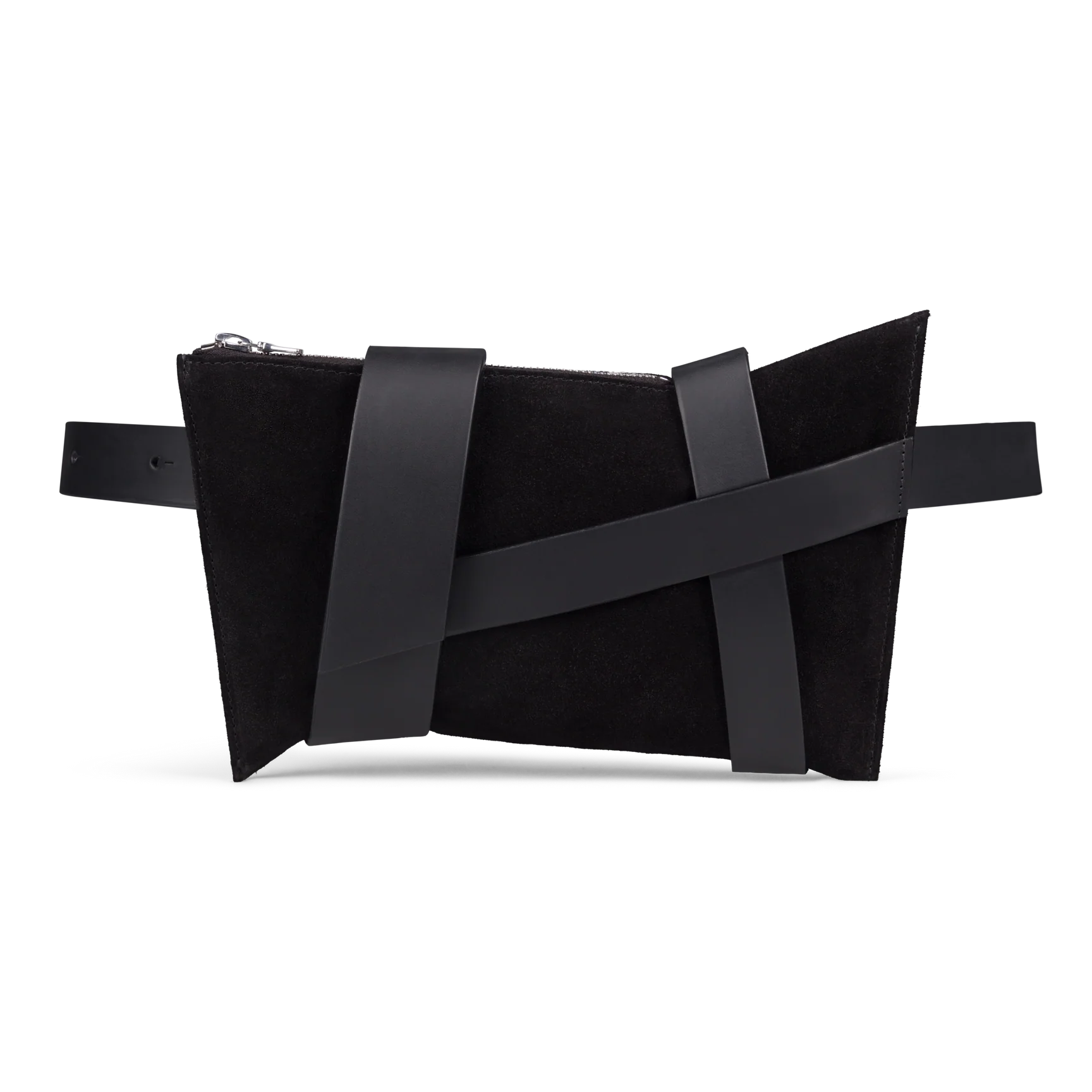 Belt bag - black suede