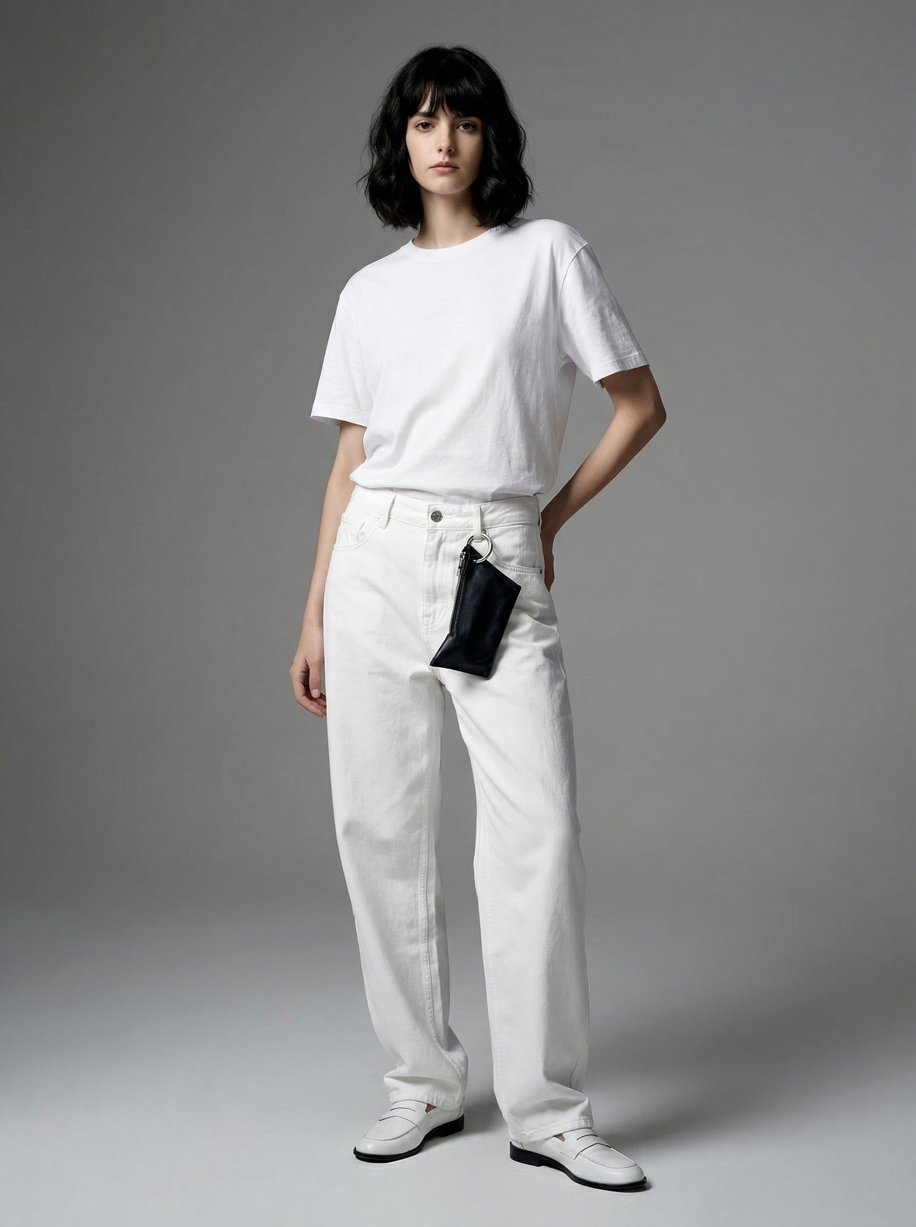 The Clip - brown suede